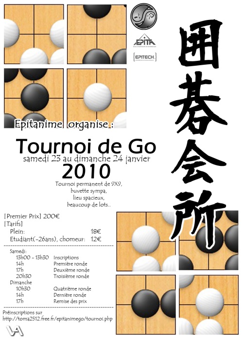 Affiche du tournoi